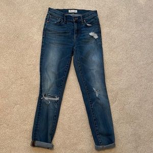 Madewell High Riser Skinny Jeans Size 25